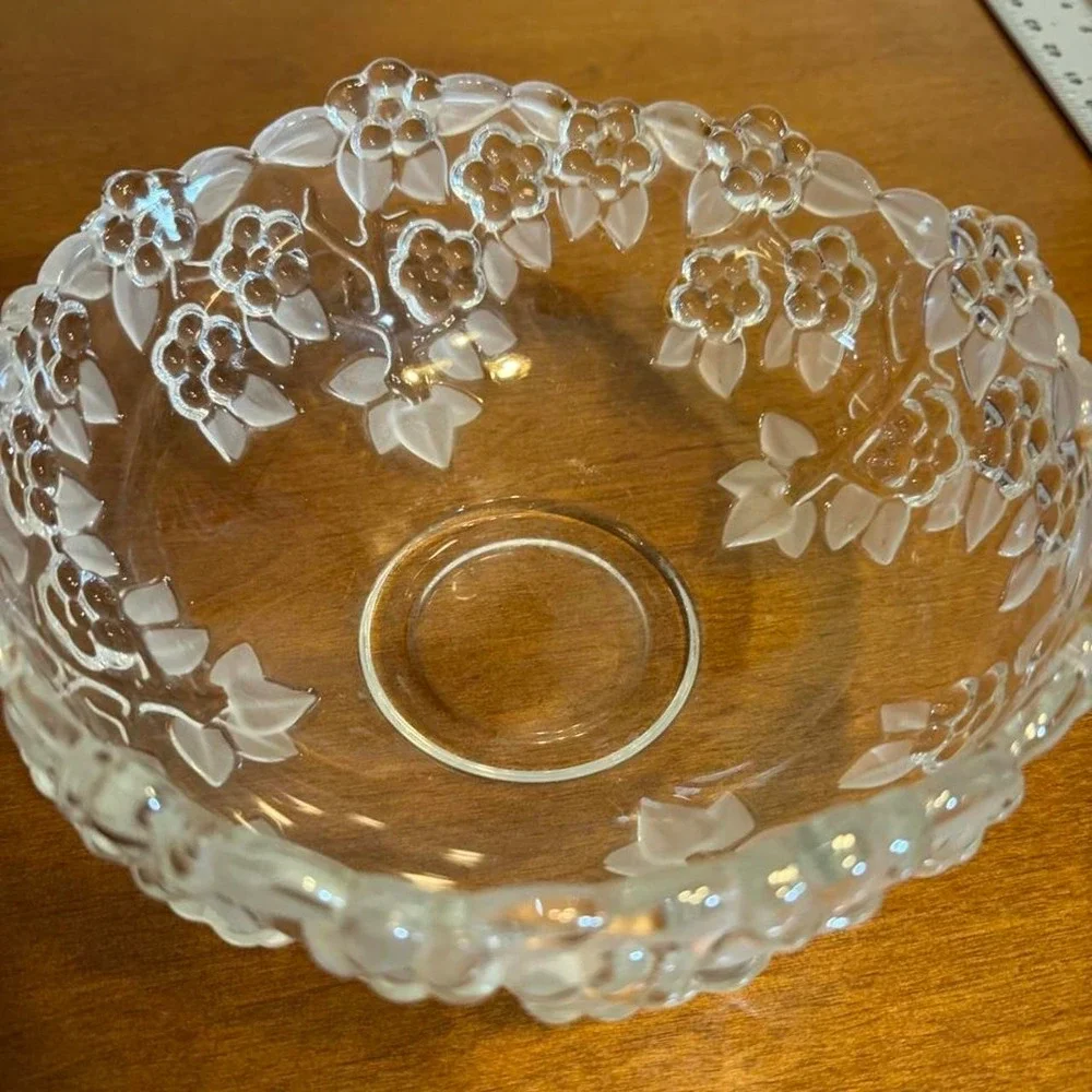 Mikasa crystal glass